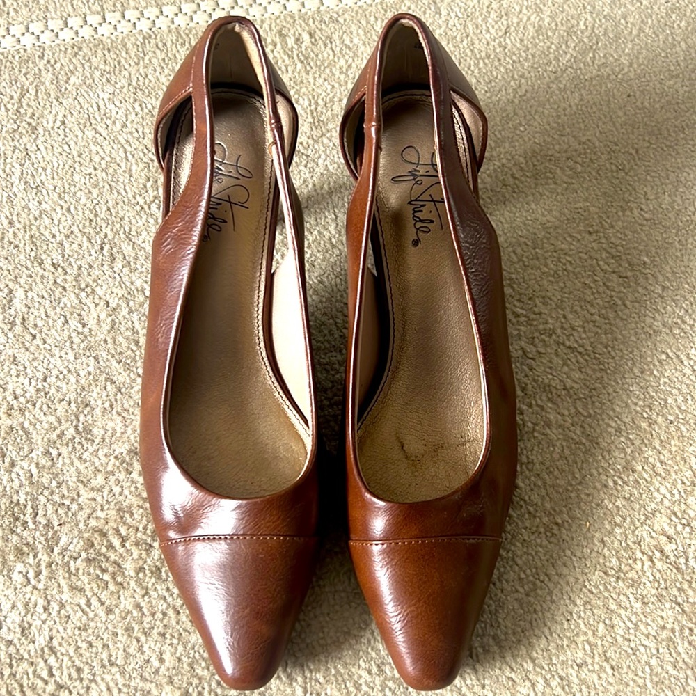 LifeStride Heels - Brown - Size 8
